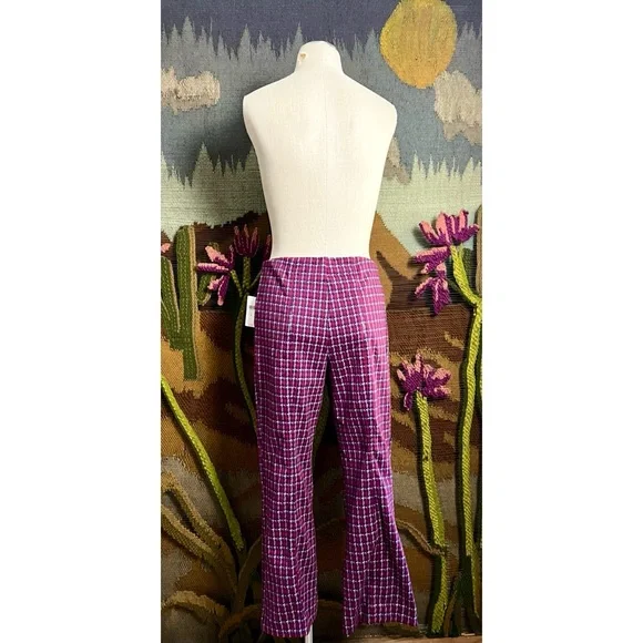 Anthropologie The Margot Plaid Pants M - Picture 14 of 16